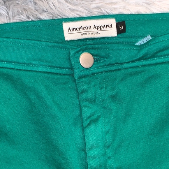American apparel - Malibu green easy jean - Picture 3 of 5